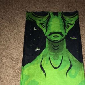 iHeartRaves Alien mask bandana